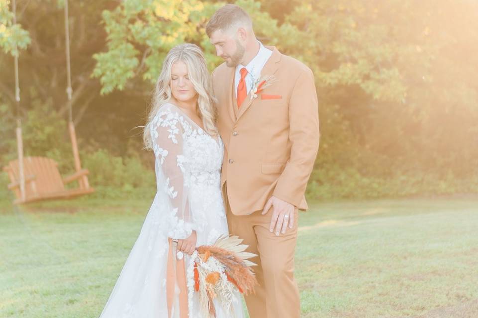 Intimate Boho Virginia Wedding