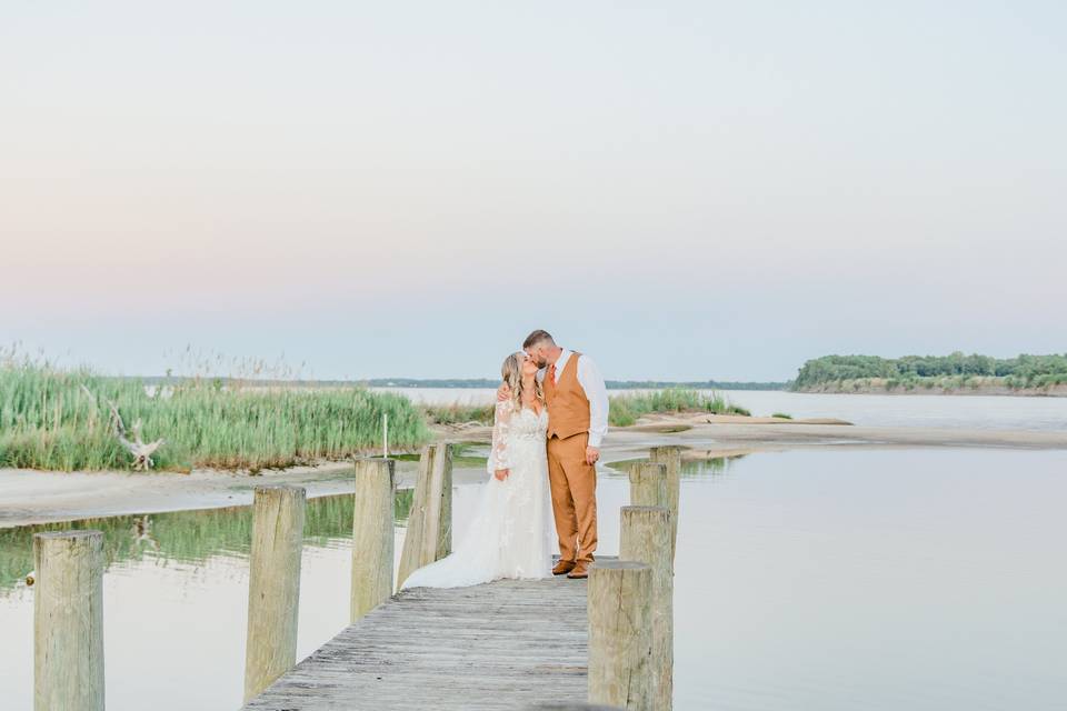 Intimate Boho Virginia Wedding