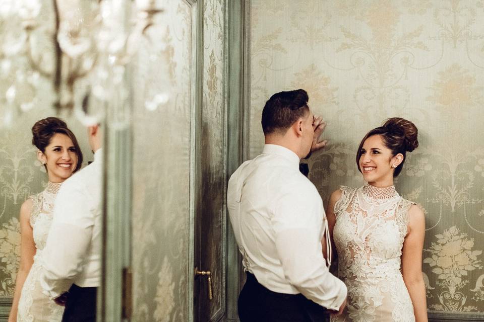 Elegant lace gown - Hailley Howard Photography