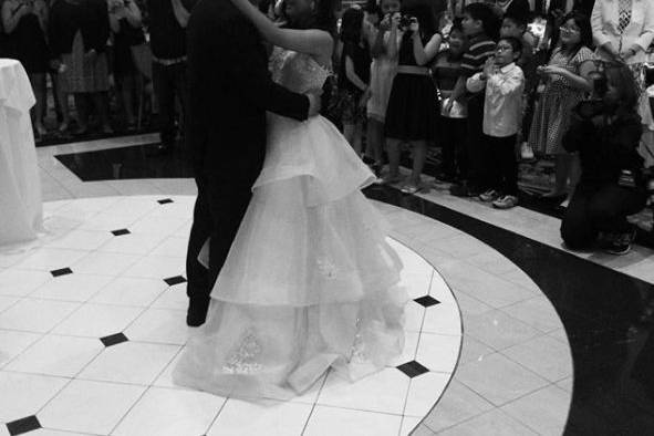 Couple dancing