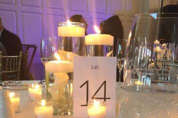 Table Number and Menu Card