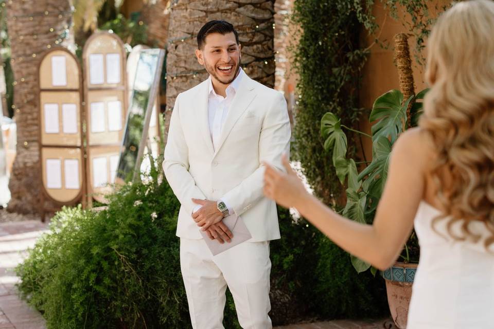 First look reactions