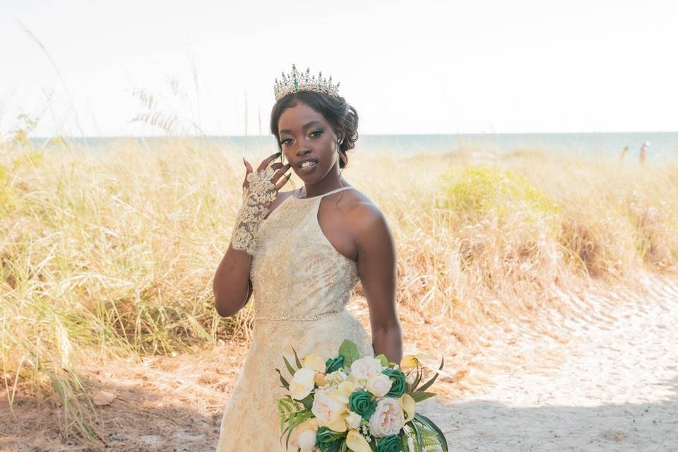 Bridal portrait