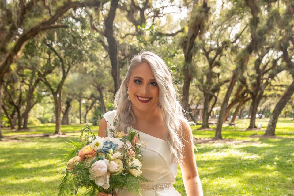 Bridal portrait