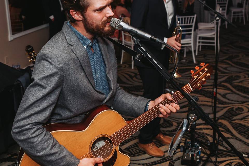 Band at the wedding