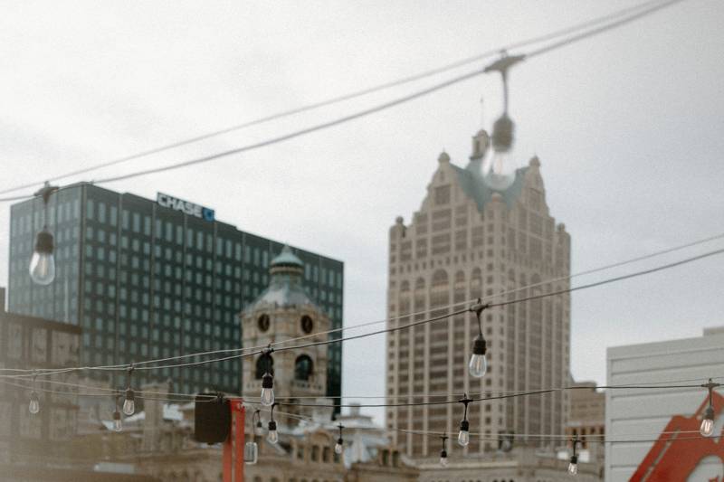 Milwaukee Rooftop Wedding