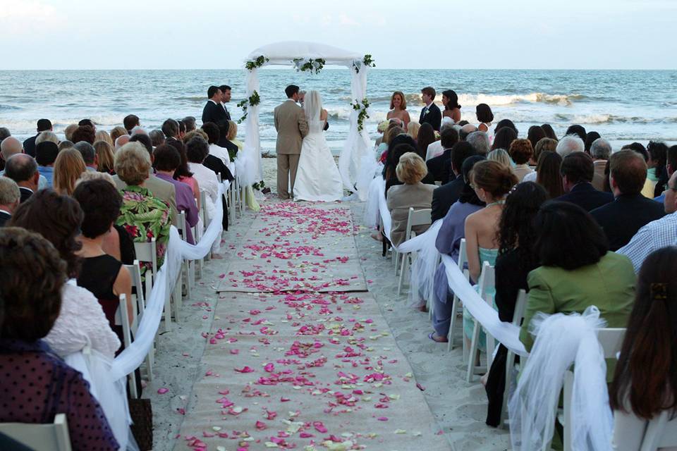 Beach ceremony