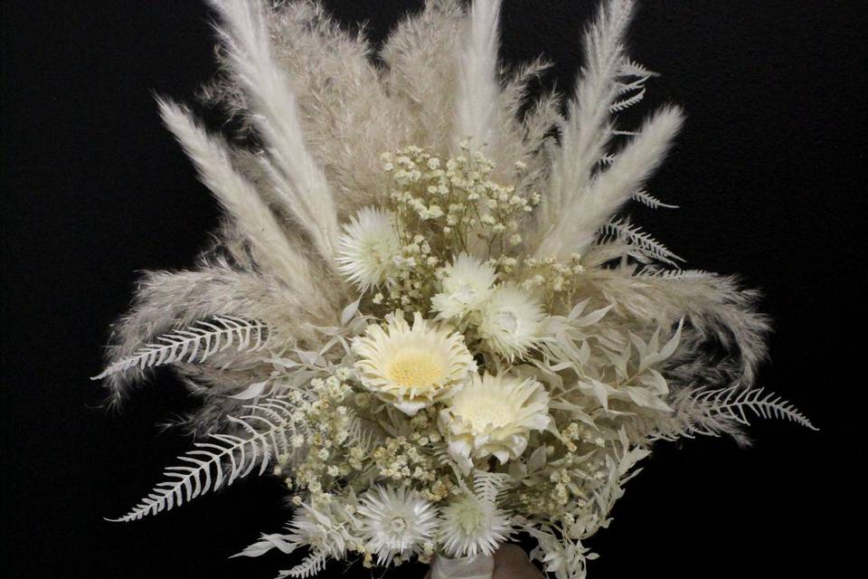 Dried Bridal Bouquet