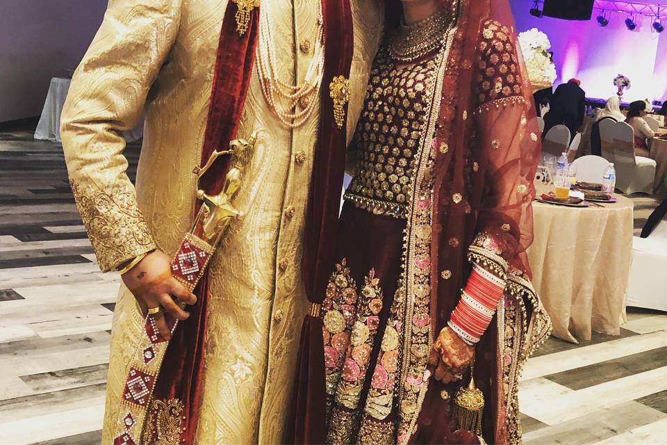 Bride & groom