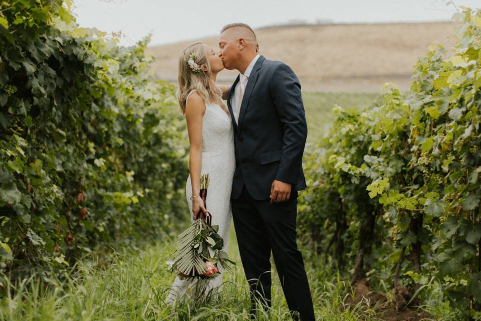 Winery Wedding - Megan Young