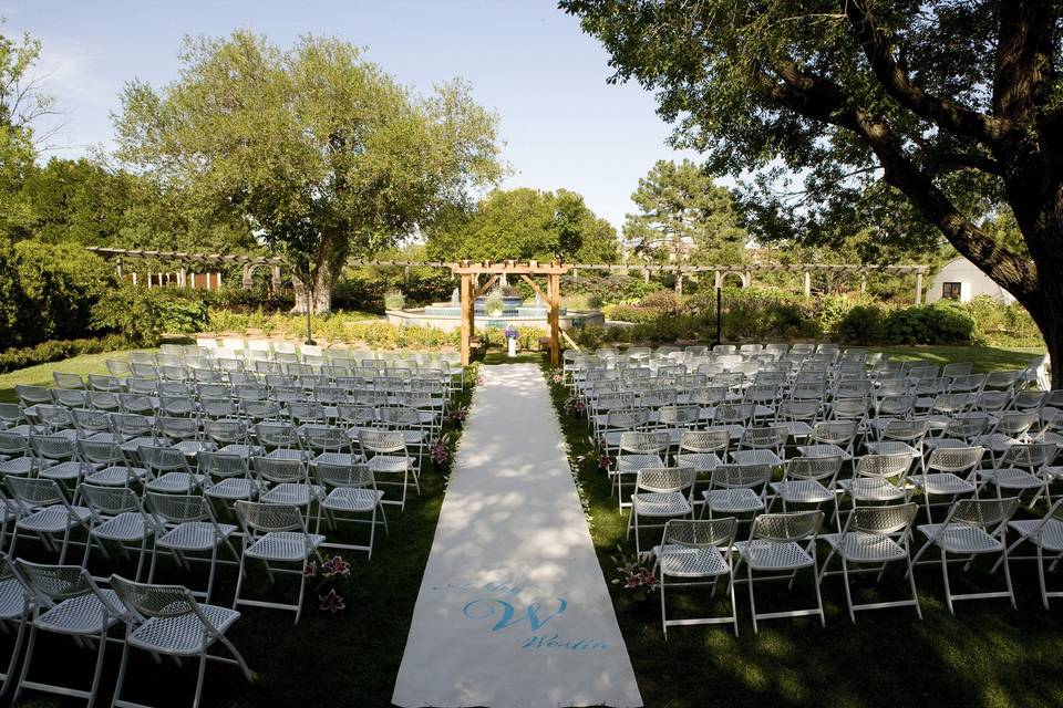 Ceremony set-up