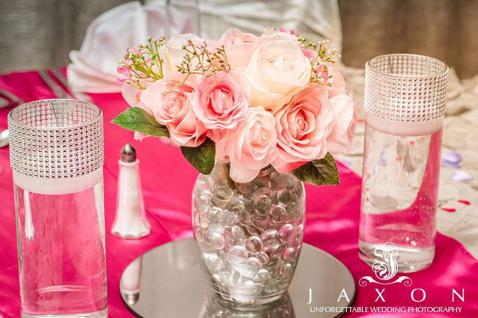 Brides centerpiece