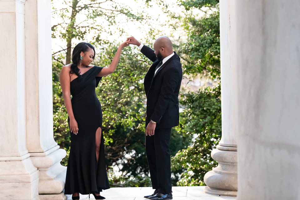 Jefferson Memorial Engagement