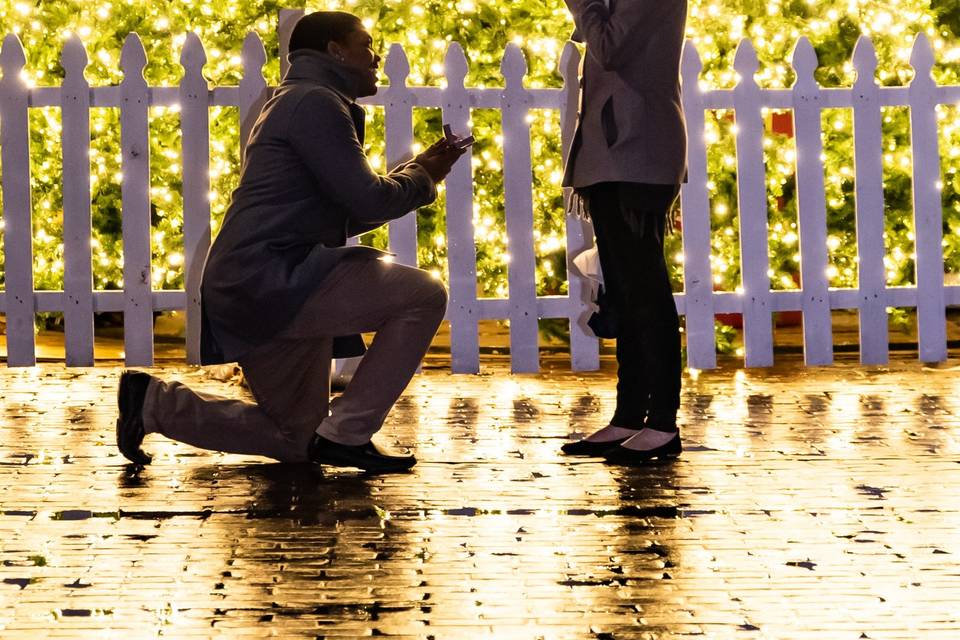 Surprise proposal Photography