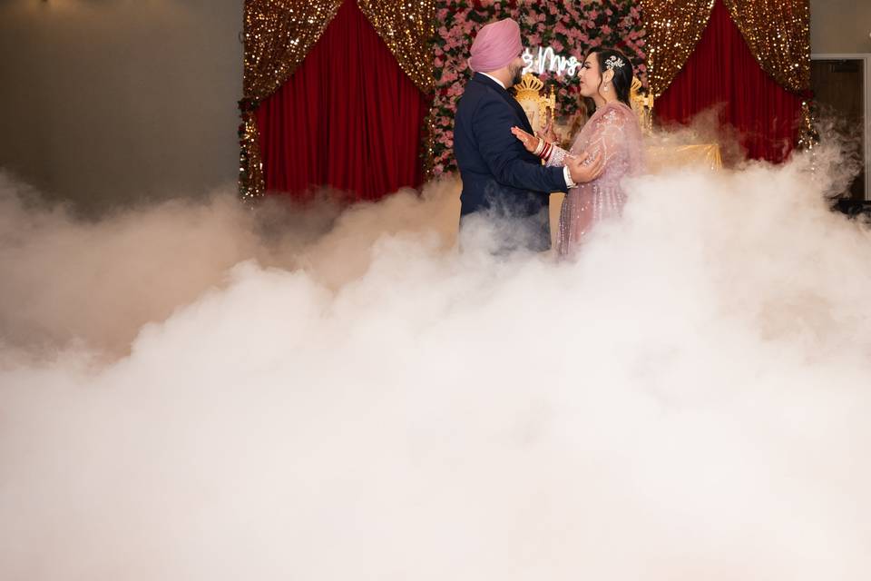 First dance as Bride and Groom