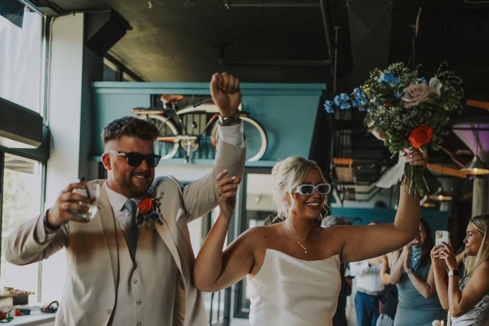 Bride and Groom Entrance