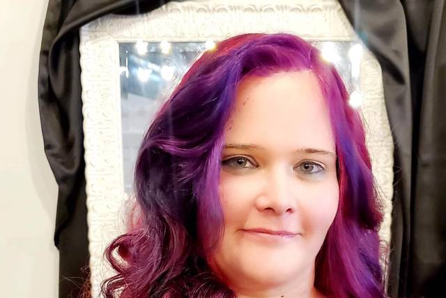 Mermaid hair for reception