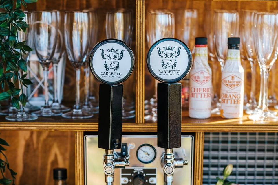 Prosecco draft system