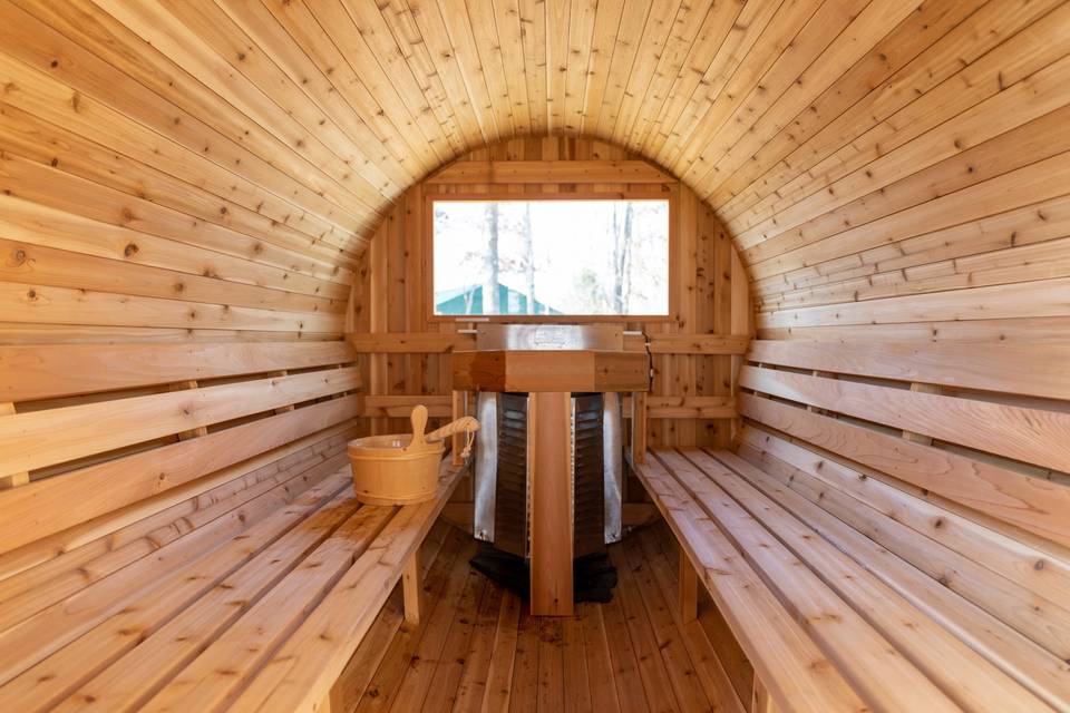 Sauna at The Lodge