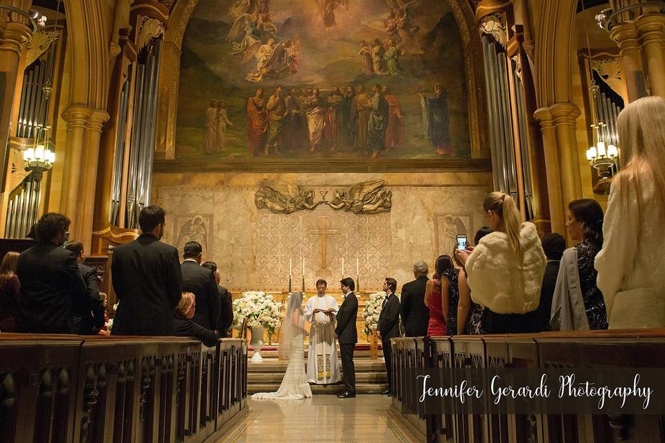 Formal Church wedding