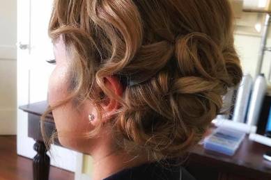 Classic updo