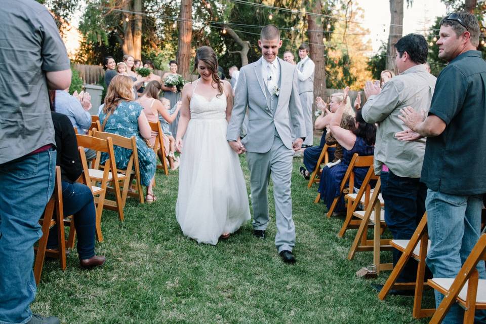 Just married