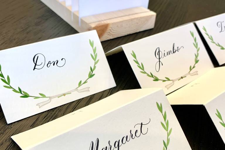 Place cards