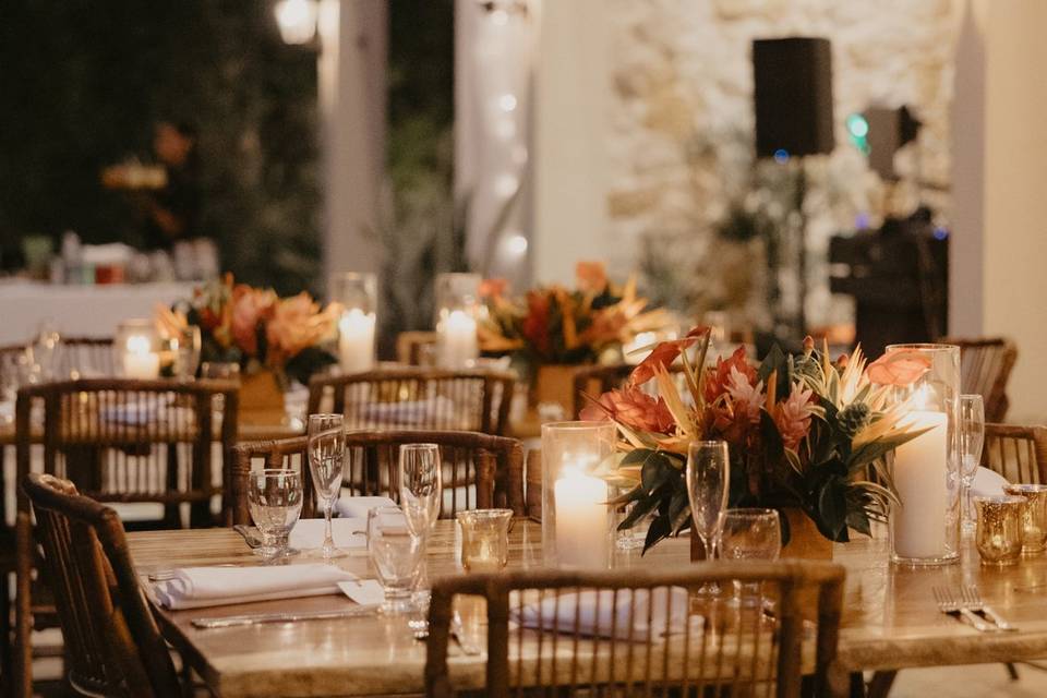 Rustic Reception