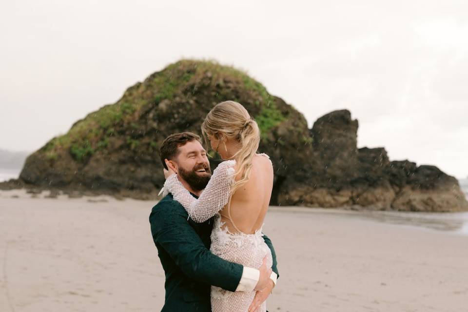 Wedding at Manuel Antonio