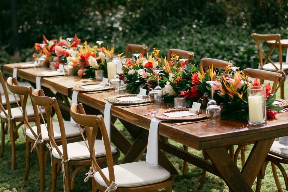 Bamboo Chairs