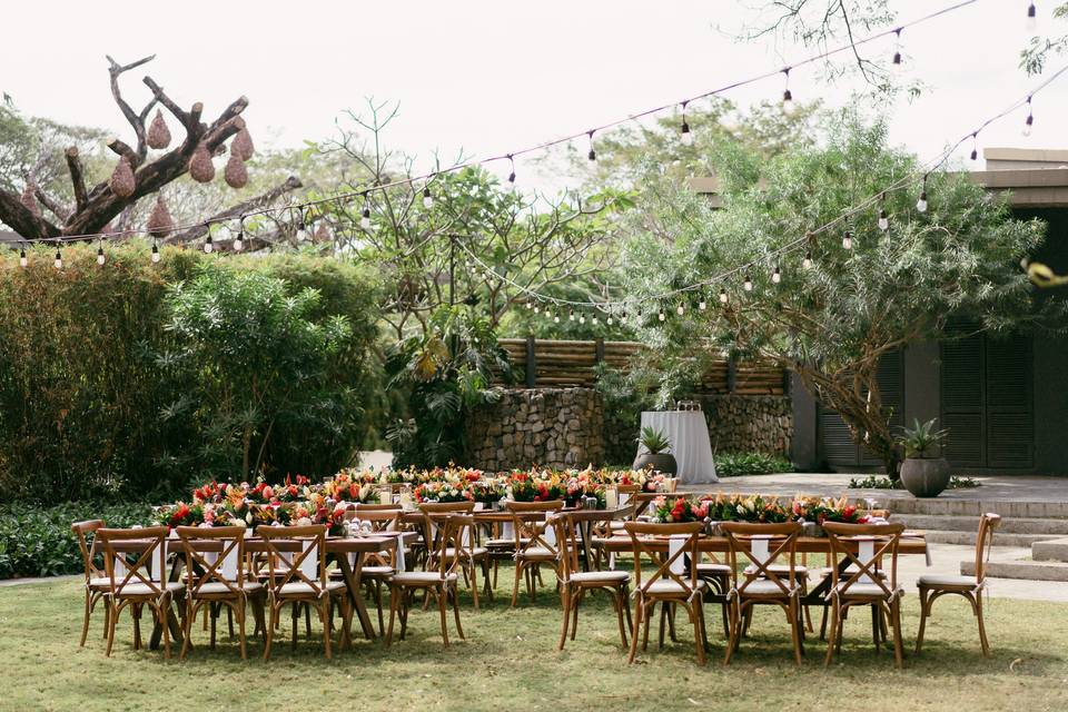 Tropical Centerpieces