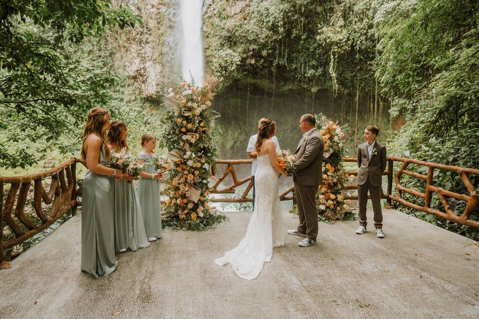 Rain Forest Wedding