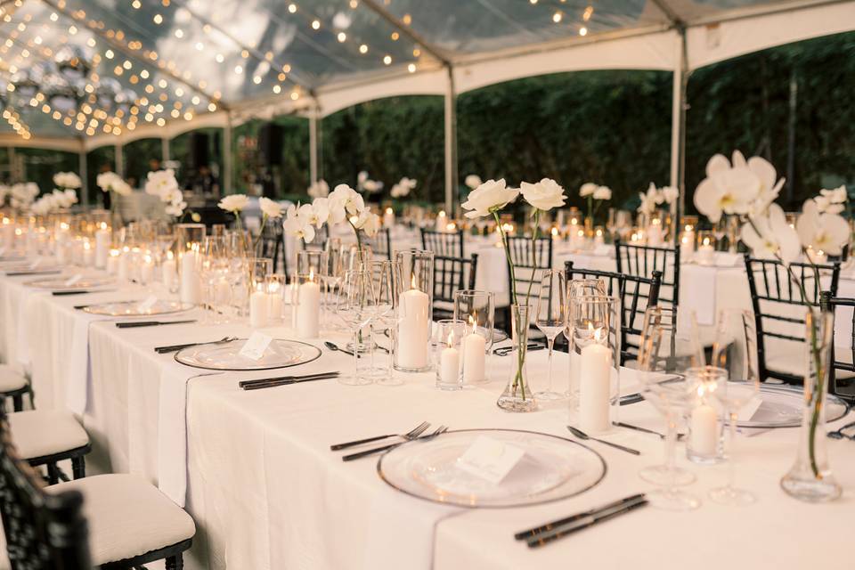 Clear Tent Wedding