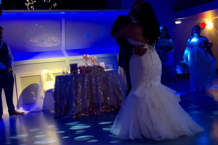 First Dance-Blue Lighting