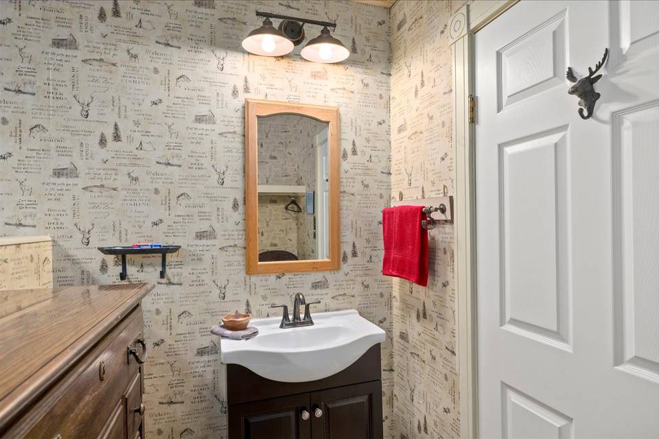 Bathroom for guests