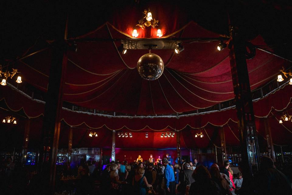 Spiegeltent in Crested Butte