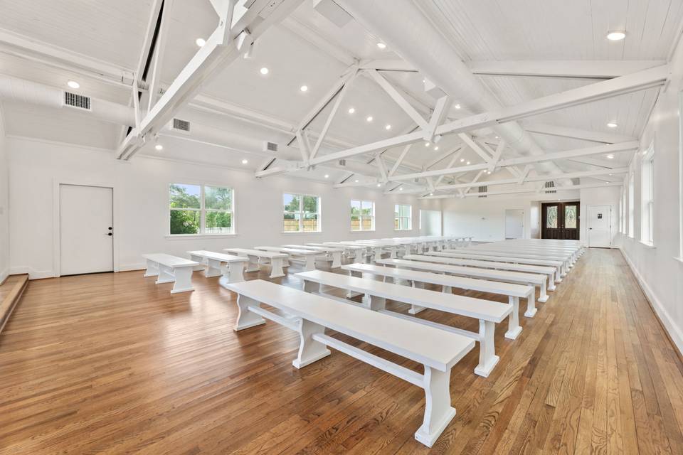 Chapel seating
