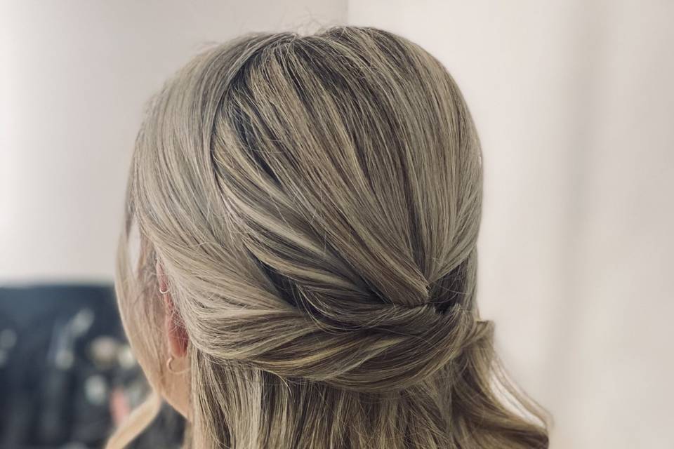 Half up half down