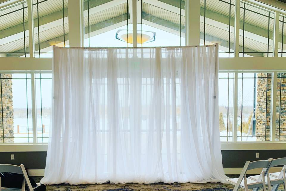 Ceremony Backdrop