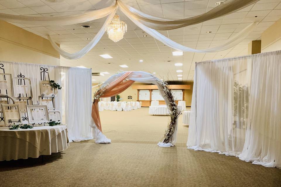 Entrance Draping