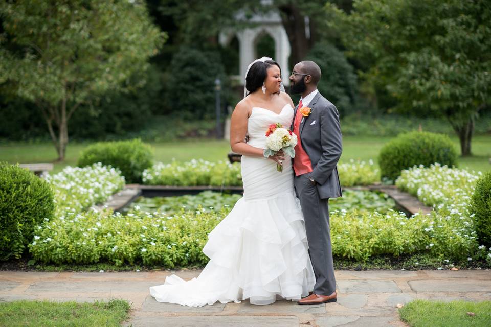 Bridal couple