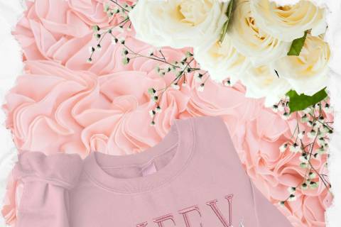 Wifey Est. Crewneck Pink