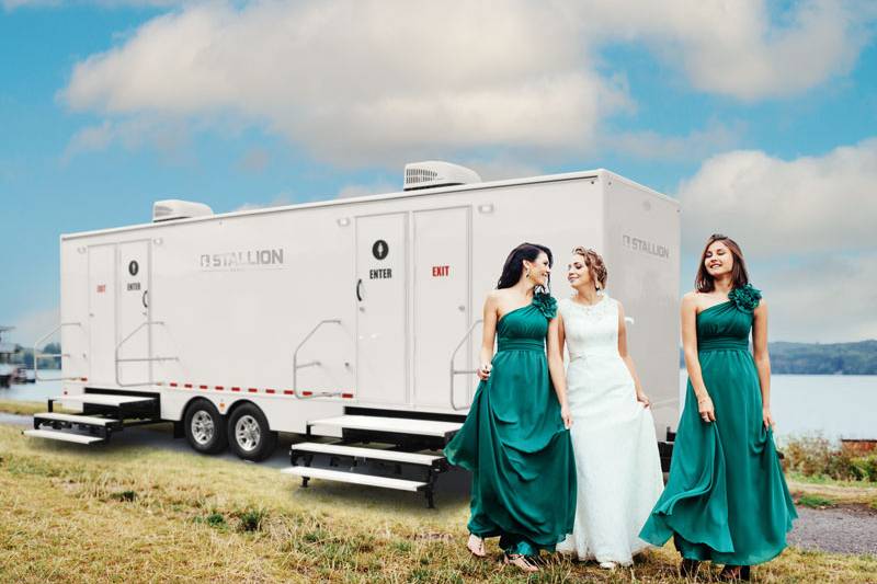 Wedding Restroom Trailers