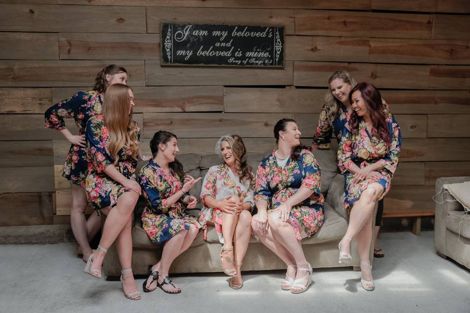 Sarah & Bridesmaids