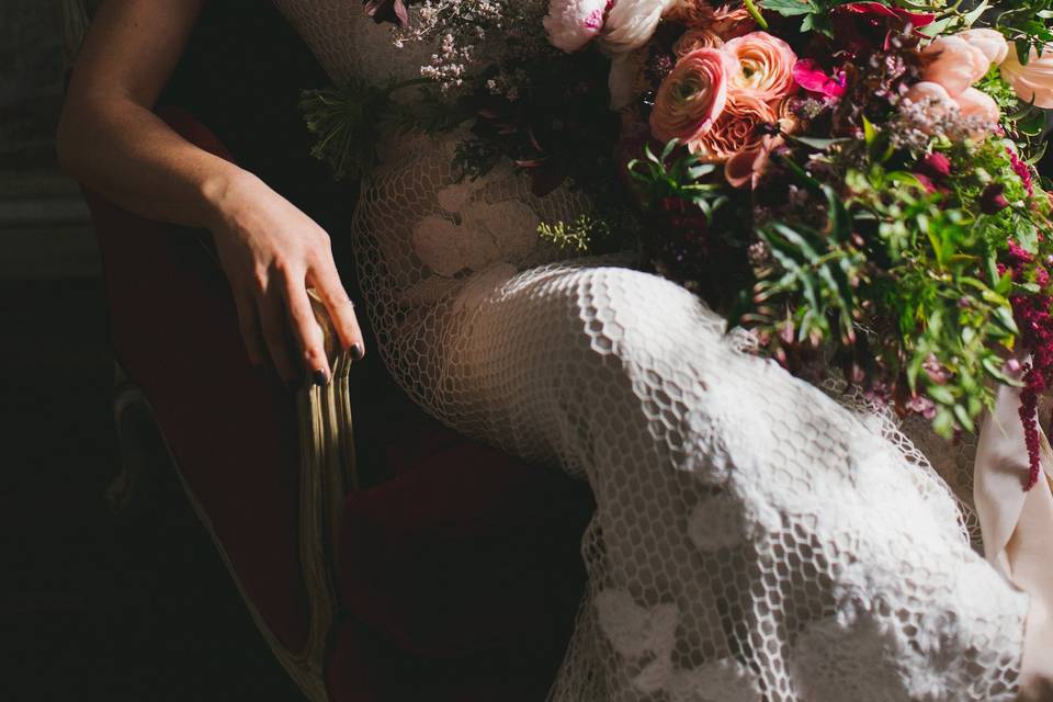 L W J Bridal shoot