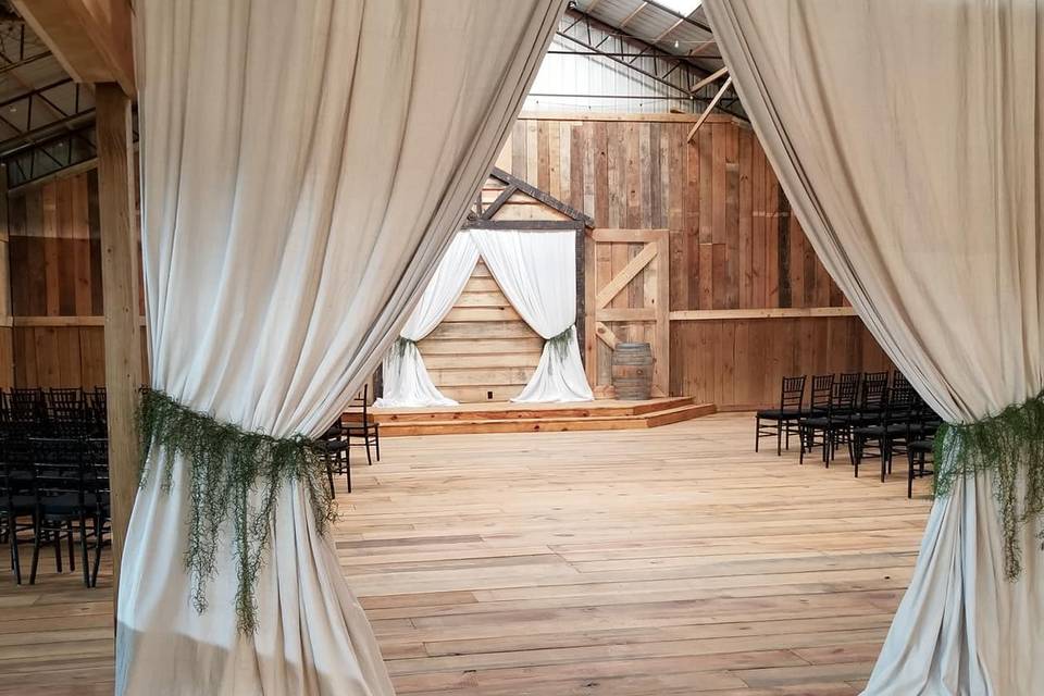 Indoor Ceremony and Dance Area