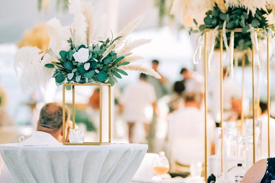 Beach Wedding Setup