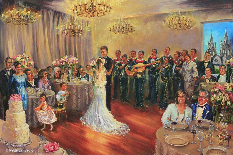 13+ Wedding Live Painting