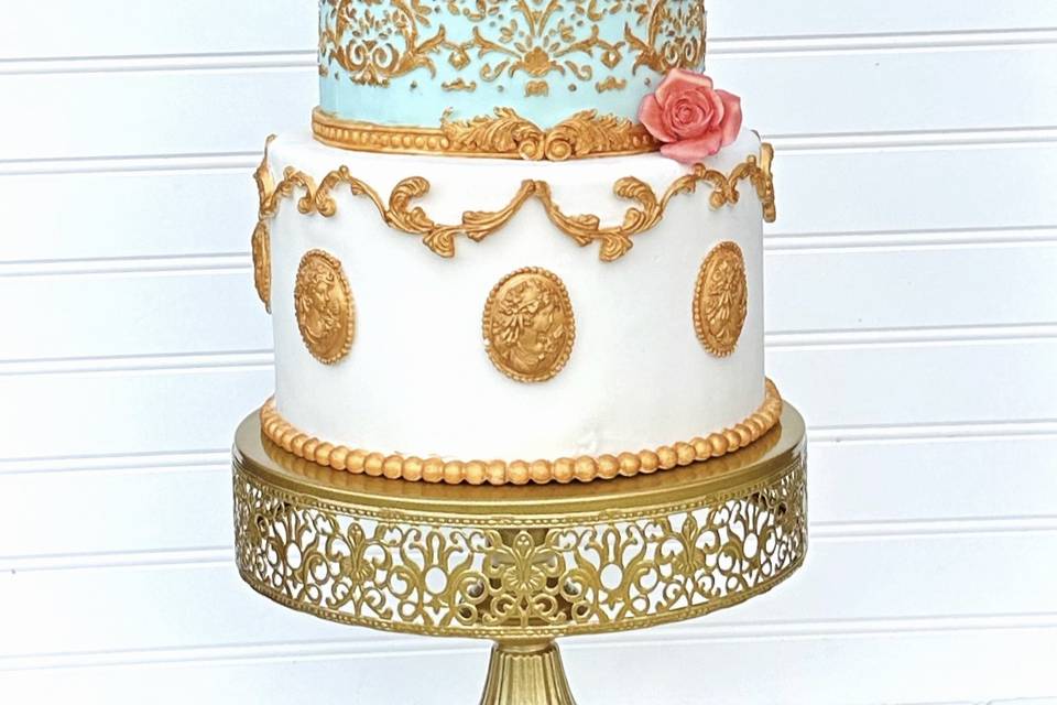 Marie Antoinette inspired Cake