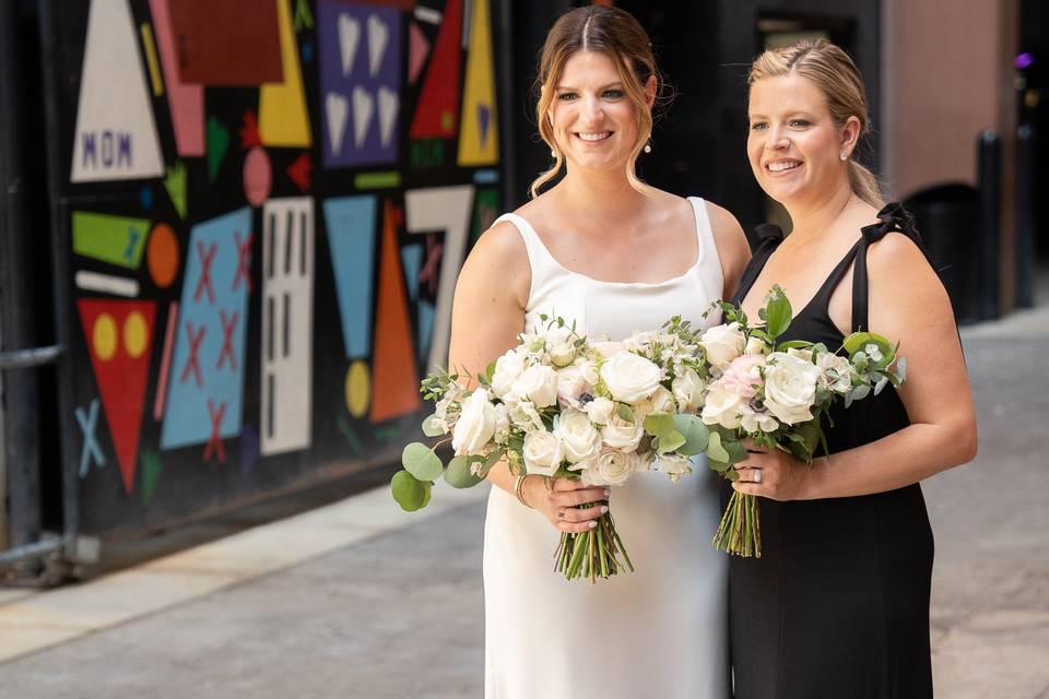 Bride & sister